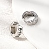 304 Stainless Steel Hoop Earrings EJEW-L302-02P-03-2