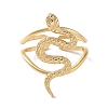 304 Stainless Steel Open Cuff Rings for Women RJEW-M020-01G-05-2