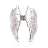 304 Stainless Steel Cuff Open Rings for Women RJEW-N052-20P-2