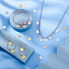 120Pcs 3 Colors Brass Charms KK-PH0004-70-3