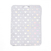 Rectangle Laser Plastic Yin-yang Zip Top Gift Bags X1-OPP-E004-01B-C02-2