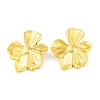 Ion Plating(IP) 304 Stainless Steel Stud Earrings for Women EJEW-A049-10G-1