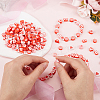 Valentine's Day Theme 300Pcs Handmade Polymer Clay Beads CLAY-SP0001-01C-3