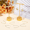 60Pcs 2 Colors 304 Stainless Steel Earring Hooks STAS-BBC0004-47-4