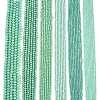 Electroplate Glass Beads Strands EGLA-A044-P1mm-A14-2