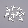 Tibetan Style Alloy Cross Links connectors LS-X-TIBE-2907-AS-LF-1