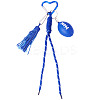 1Pc Cotton Braided Pendant Decorations AJEW-TA0002-56A-1