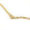 Fashionable 304 Stainless Steel Cable Chain Necklace Making LS-STAS-A028-N081G-3