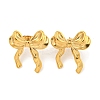 Ion Plating(IP) 304 Stainless Steel Stud Earrings for Women EJEW-A111-01G-2