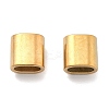 Ion Plating(IP) 304 Stainless Steel Slide Charms STAS-R138-02G-1