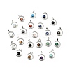 Natural & Synthetic Mixed Gemstone Pendants G-G871-01P-1