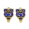 Alloy Rhinestone Connector Charms FIND-C019-10AG-03-2