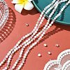 2 Strands Electroplated Glass Beads Strands GLAA-CJ0002-67-5