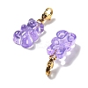 Bear Resin Pendant Decorations STAS-M092-01G-06-2