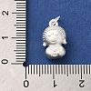 925 Sterling Silver Buddha Charms STER-K180-07S-3