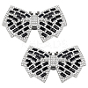 2Pcs Alloy Shoe Buckle Clips FIND-FG0003-10B-1