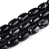 Natural Agate Beads Strands G-N356-02A-01-2