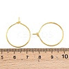 Brass Wine Glass Charm Rings EC067-1G-3