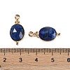 Natural Lapis Lazuli Faceted Pendans KK-L218-003G-07-3