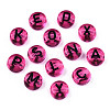 Transparent Acrylic Beads MACR-T038-08B-2