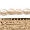 Natural Cultured Freshwater Pearl Beads Strands PEAR-I007-01H-02B-5