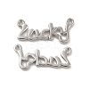 Non-Tarnish 304 Stainless Steel Pendants LS-STAS-F284-11P-1