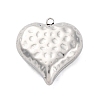 304 Stainless Steel Pendants STAS-P386-03P-C-1