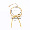 201 Stainless Steel Herringbone Chain Bracelets AO9100-1-1