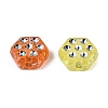 Plastic Hexagon Beads KY-Q002-11-3