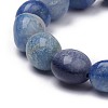 Natural Blue Aventurine Stretch Beaded Bracelets BJEW-K213-C18-3