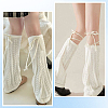 Acrylic Fibers Socks for Women AJEW-WH20060-48B-4