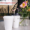 24Pcs 6 Colors Silcone Straw Cap PALLOY-DR00007-5