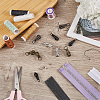 Alloy Replacement Zipper Sliders DIY-GF0009-31-6