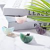4Pcs Moon Gemstone Car Air Vent Clips AJEW-PH00496-02-5