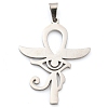 Anti-Tarnish 304 Stainless Steel Pendants STAS-R134-04P-01-1