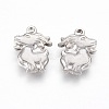 Tarnish Resistant 201 Stainless Steel Pendants LS-STAS-O118-37P-2