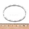 Bamboo Joint 304 Stainless Steel Bangles for Women BJEW-Z092-01P-6