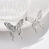 304 Stainless Steel Stud Earrings for Women LS-EJEW-K306-21P-3