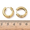 304 Stainless Steel Rhinestone Hoop Earrings EJEW-K268-72G-5