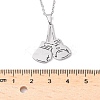 304 Stainless Steel Pendant Necklaces NJEW-Z073-04P-5
