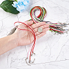 Waxed Cotton Cord Necklace Making MAK-BT0001-03-6