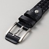 Braided Imitation Leather Chain Belts AJEW-WH20020-053C-2