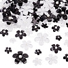 100Pcs 10 Styles Flower Resin Cabochons RESI-TA0004-28A-3