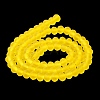 Transparent Glass Beads Strands EGLA-A034-T2mm-MD17-4