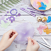 DIY Noctilucence Wind Chime Making Kit DIY-GA0002-45-3
