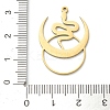 201 Stainless Steel Pendants LS-STAS-I332-02G-3