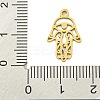 Ion Plating(IP) 201 Stainless Steel Pendants STAS-M015-23G-3