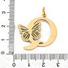Ion Plating(IP) 201 Stainless Steel Pendants STAS-N103-184G-Q-3