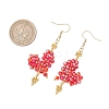 Glass Dangle Earrings EJEW-MZ00688-03-4