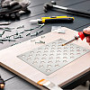 Star 201 Stainless Steel Cutting Dies Stencils DIY-WH0002-52-4